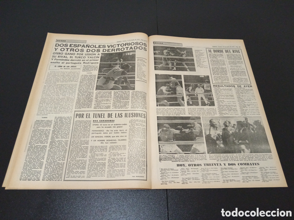 Coleccionismo deportivo: MARCA 14/06/1971 - Foto 11