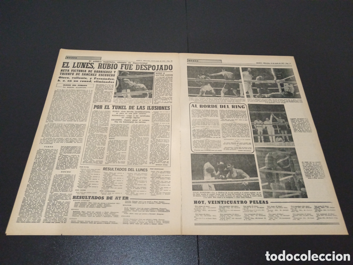 Coleccionismo deportivo: MARCA 16/06/1971 - Foto 3