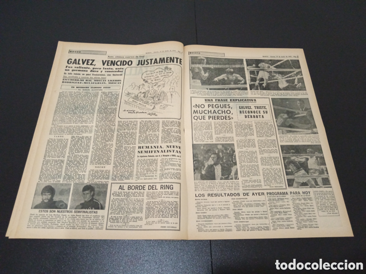 Coleccionismo deportivo: MARCA 17/06/1971 - Foto 4