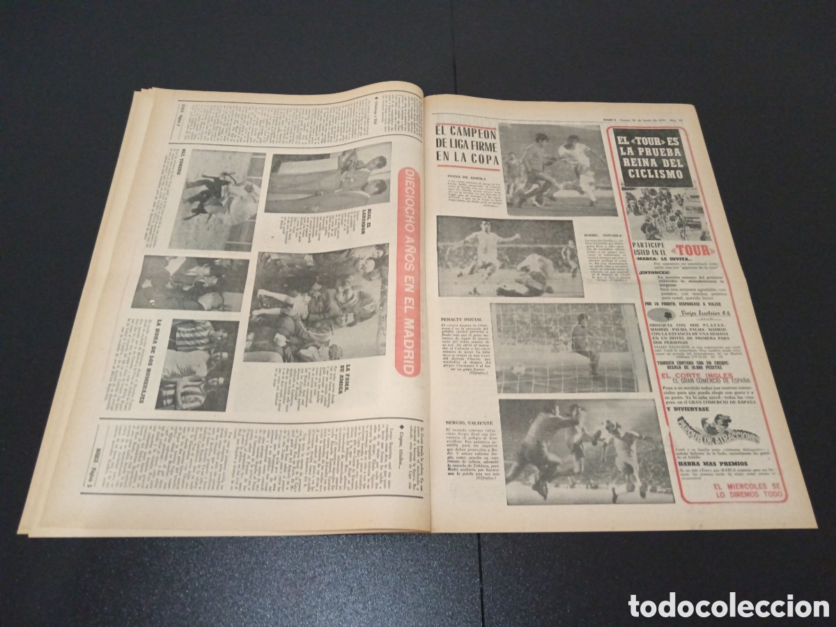 Coleccionismo deportivo: MARCA 22/06/1971 - Foto 8