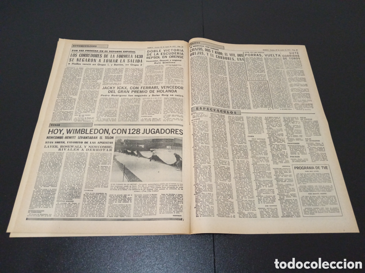 Coleccionismo deportivo: MARCA 22/06/1971 - Foto 13