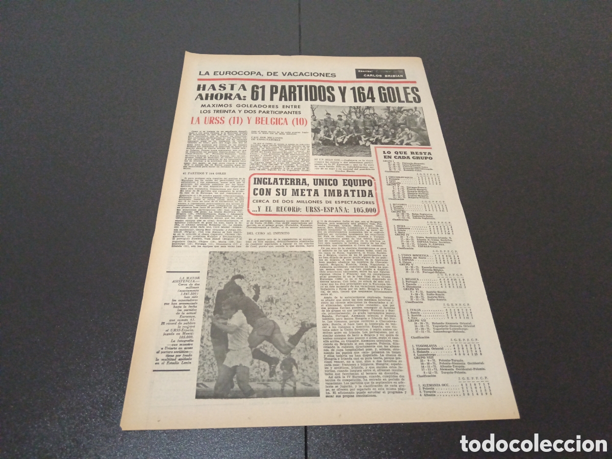 Coleccionismo deportivo: MARCA 02/07/1971 - Foto 4
