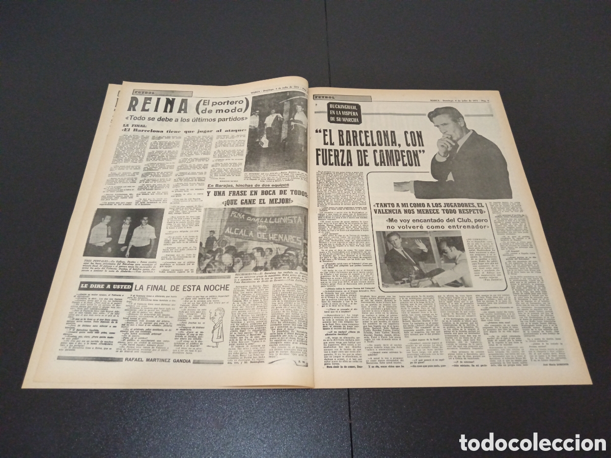 Coleccionismo deportivo: MARCA 04/07/1971 - Foto 3