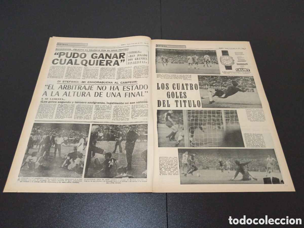 Coleccionismo deportivo: MARCA 05/07/1971 - Foto 3