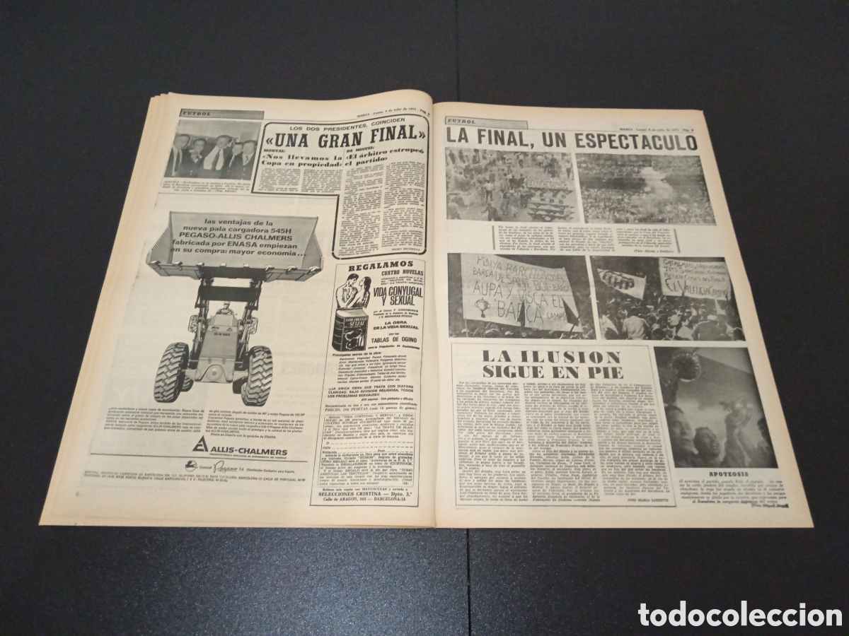Coleccionismo deportivo: MARCA 05/07/1971 - Foto 5