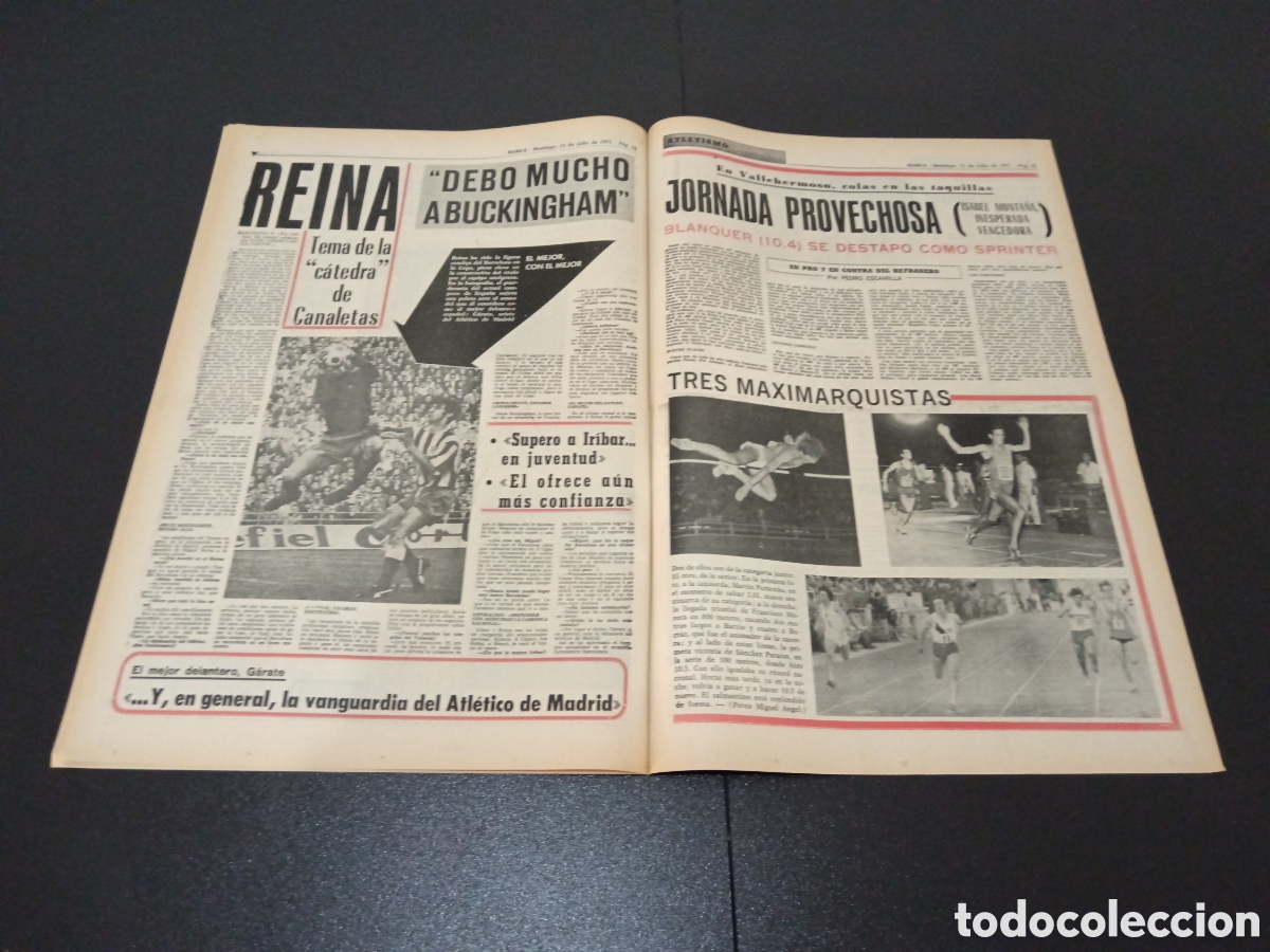 Coleccionismo deportivo: MARCA 11/07/1971 - Foto 5