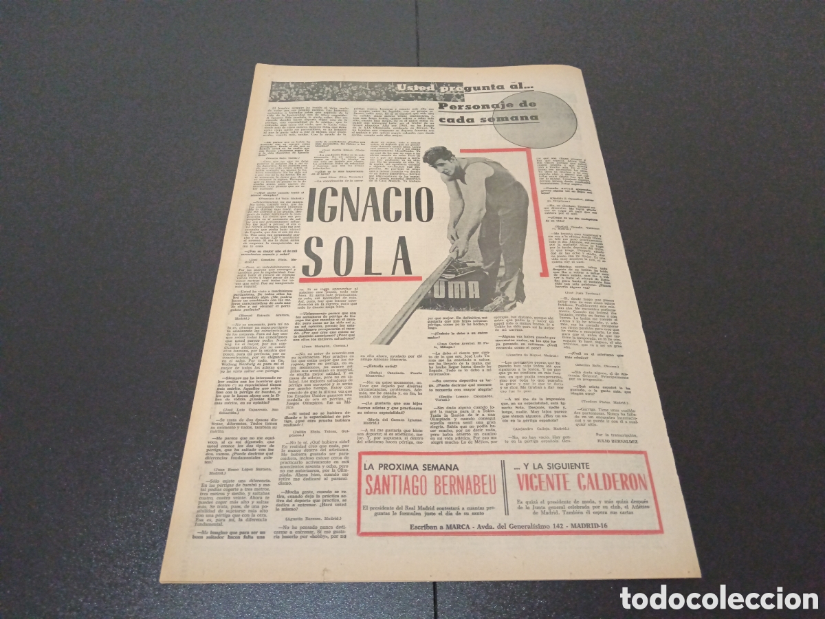 Coleccionismo deportivo: MARCA 18/07/1971 - Foto 8