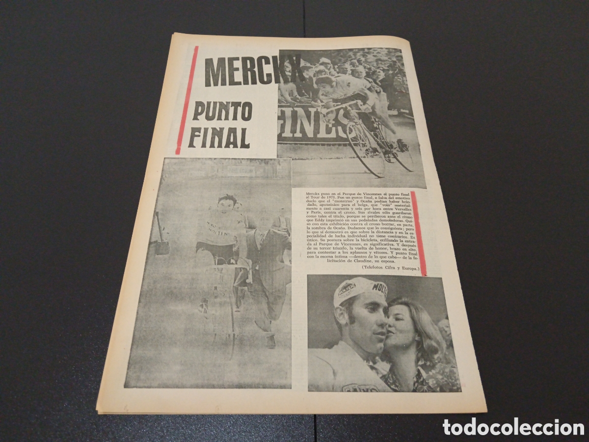 Coleccionismo deportivo: MARCA 19/07/1971 - Foto 9