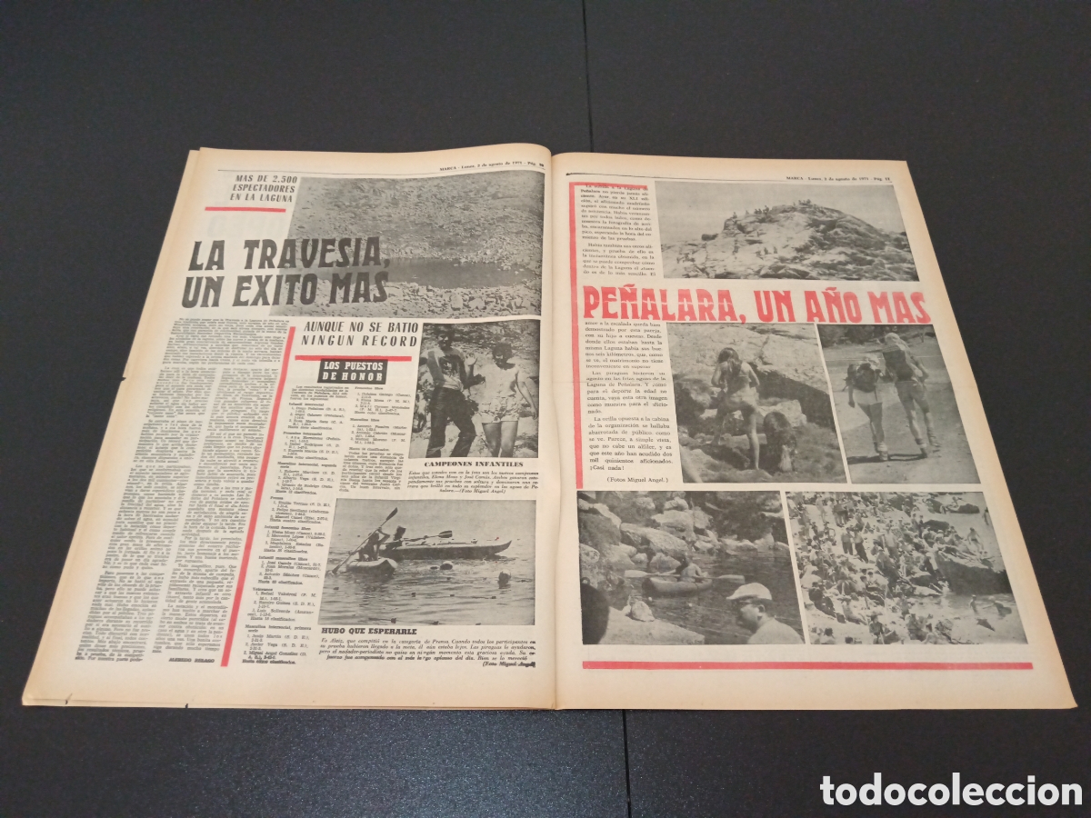 Coleccionismo deportivo: MARCA 02/08/1971 - Foto 3