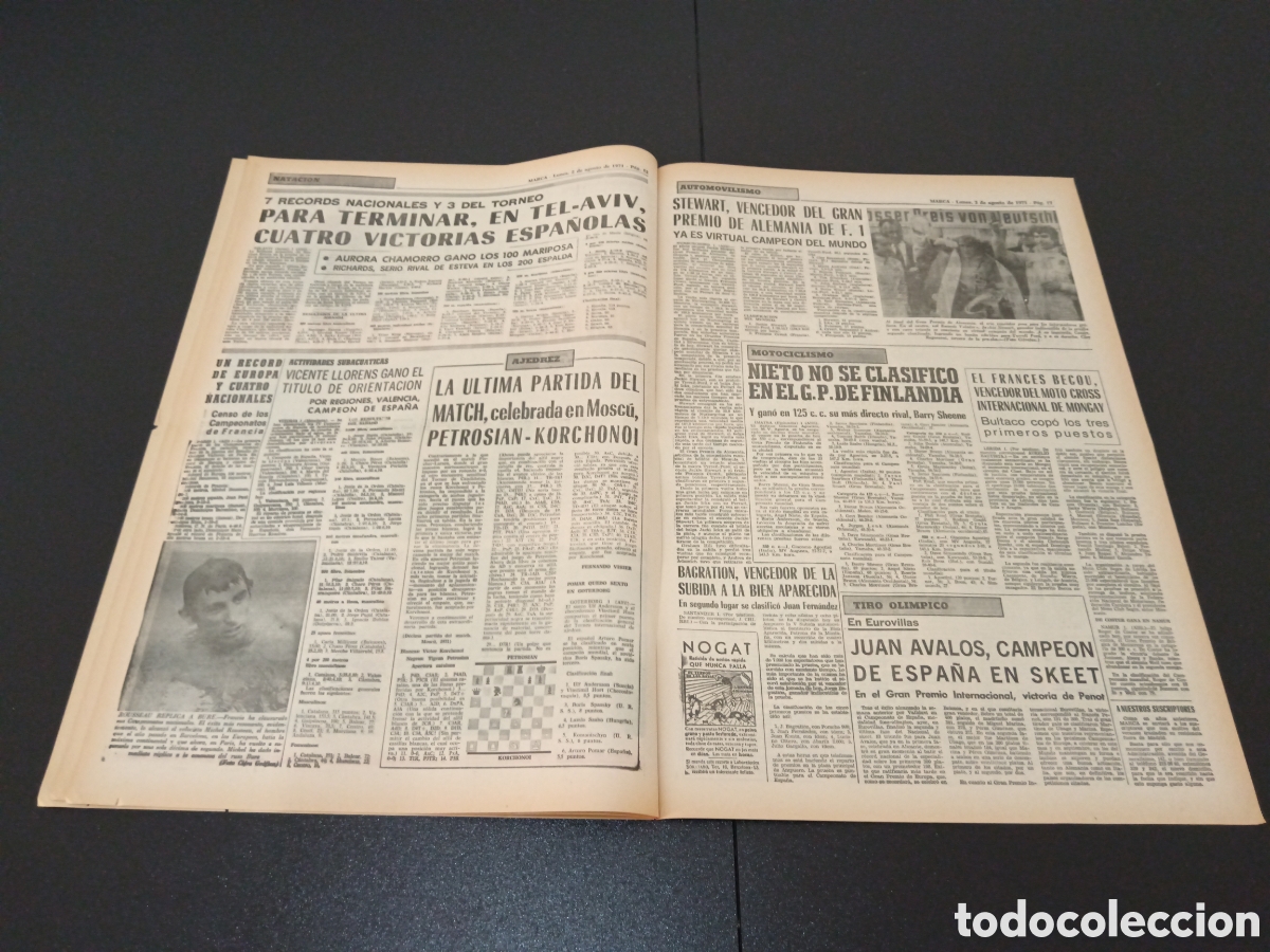 Coleccionismo deportivo: MARCA 02/08/1971 - Foto 4