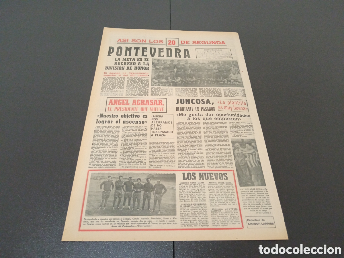 Coleccionismo deportivo: MARCA 20/08/1971 - Foto 4