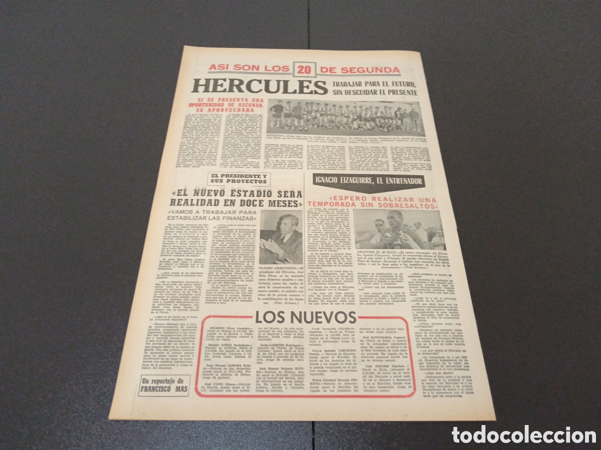 Coleccionismo deportivo: MARCA 26/08/1971 - Foto 6