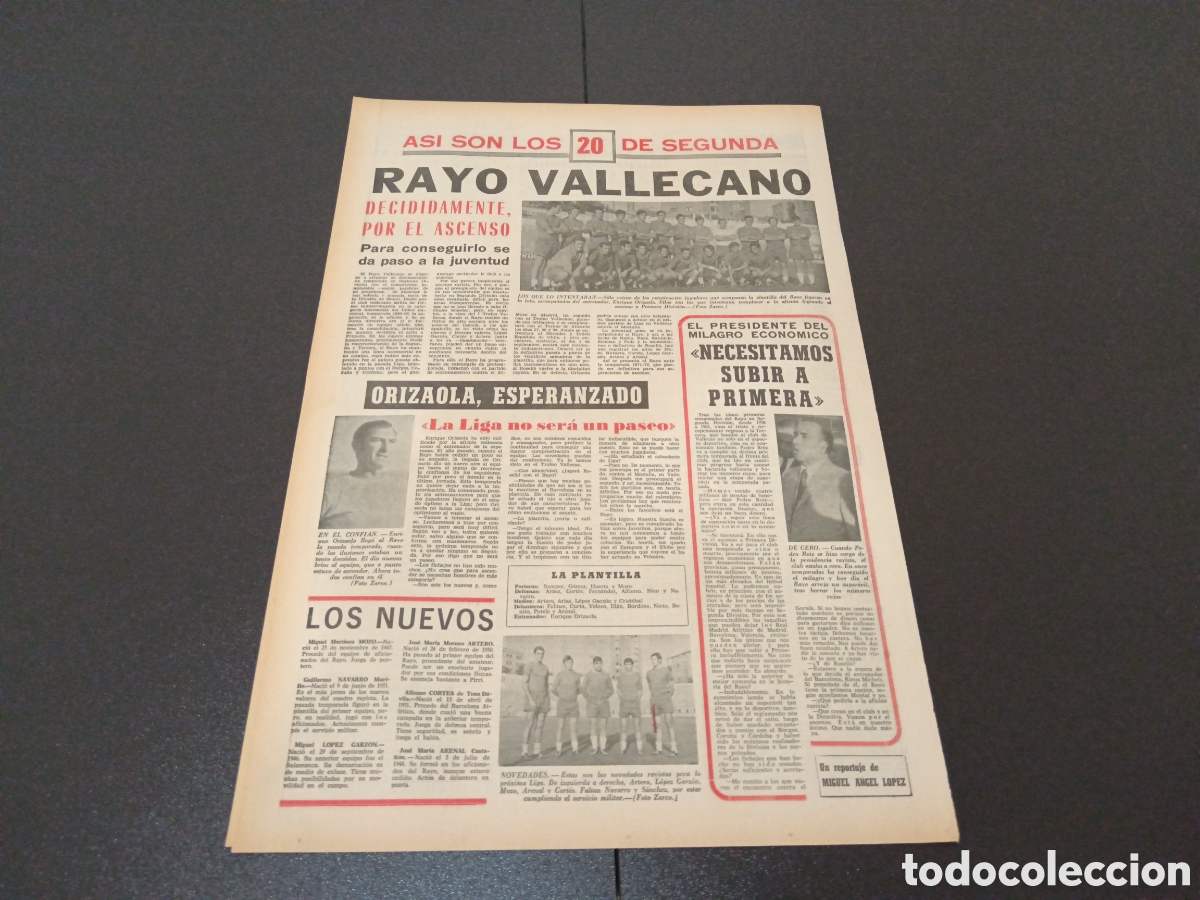 Coleccionismo deportivo: MARCA 27/08/1971 - Foto 5