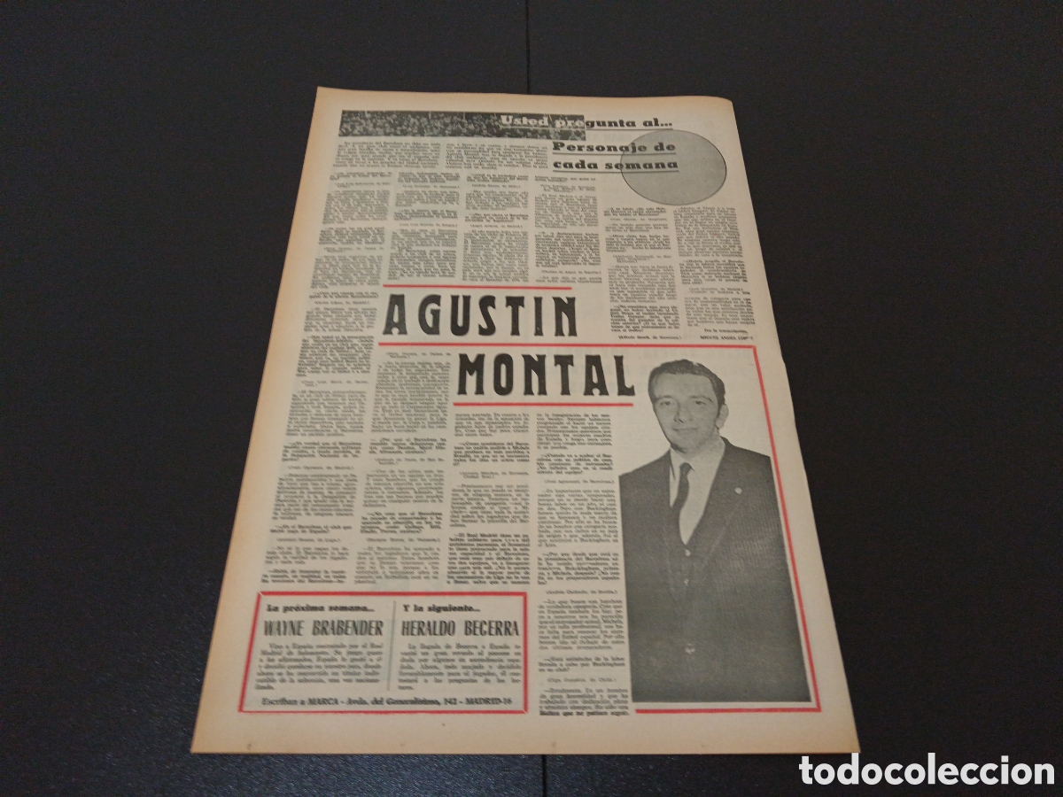 Coleccionismo deportivo: MARCA 29/08/1971 - Foto 9