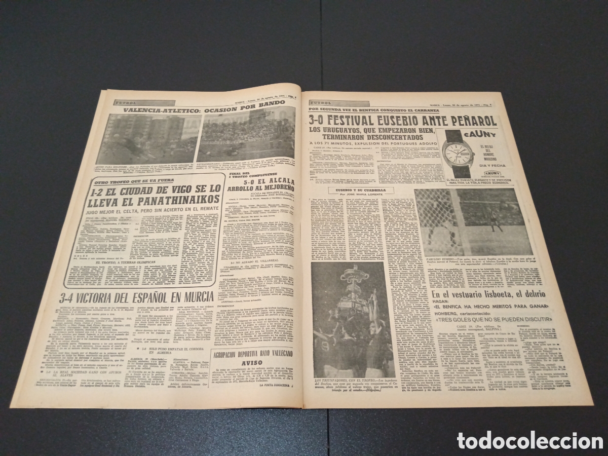 Coleccionismo deportivo: MARCA 30/08/1971 - Foto 3