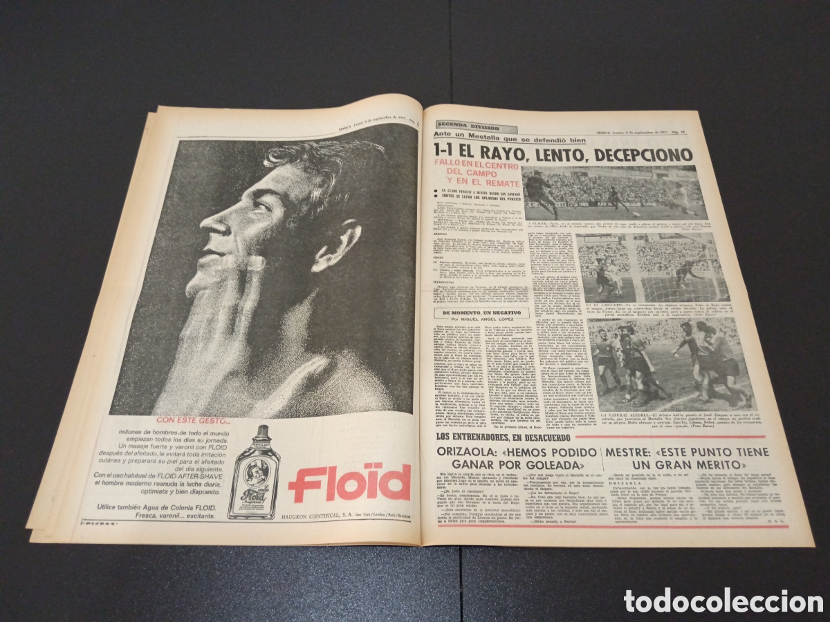 Coleccionismo deportivo: MARCA 06/09/1971 - Foto 8
