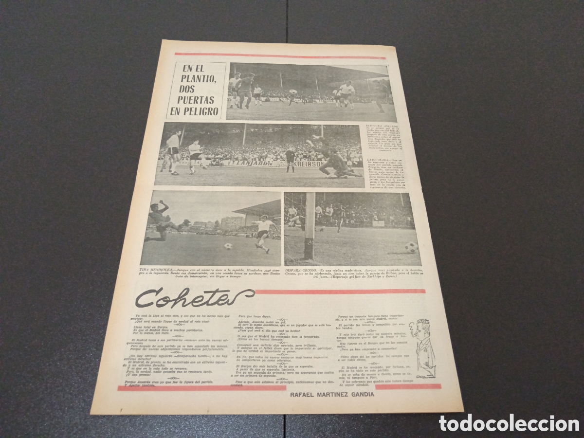 Coleccionismo deportivo: MARCA 13/09/1971 - Foto 12