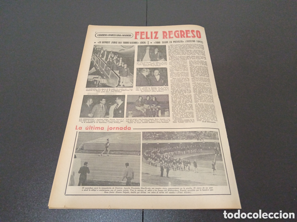 Coleccionismo deportivo: MARCA 18/10/1971 - Foto 13