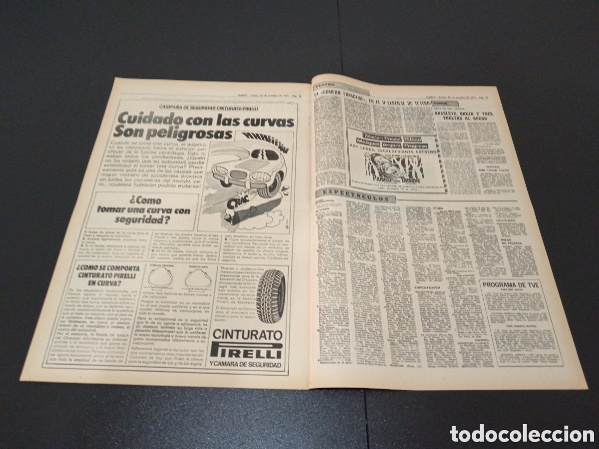Coleccionismo deportivo: MARCA 25/10/1971 - Foto 11