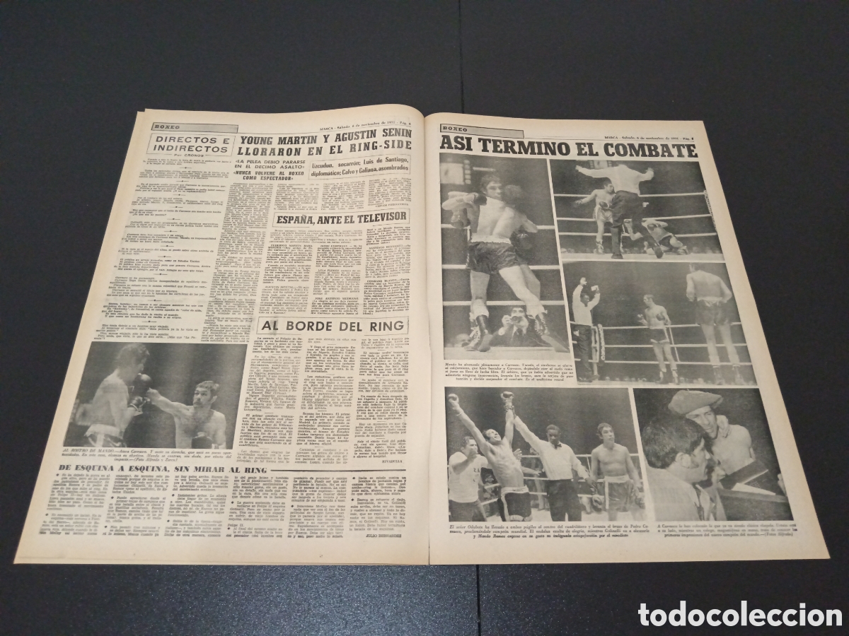 Coleccionismo deportivo: MARCA 06/09/1971 - Foto 3