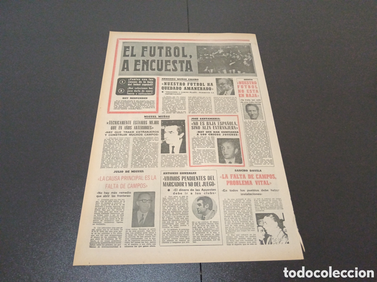 Coleccionismo deportivo: MARCA 11/11/1971 - Foto 4