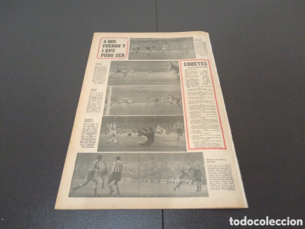 Coleccionismo deportivo: MARCA 22/11/1971 - Foto 16