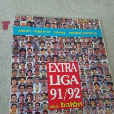 Coleccionismo deportivo: EXTRA LIGA 91/92. DON BALÓN.