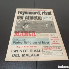 Coleccionismo deportivo: MARCA 09/08/1974 VILLA BILBAO FEYENOORD 2 BAYERN 1