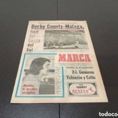 Coleccionismo deportivo: MARCA 11/08/1974 TROFEO COSTA DEL SOL GRANADA 0 DERBY COUNTY 0