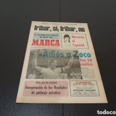 Coleccionismo deportivo: MARCA 29/08/1974 HOMENAJE A ZOCO REAL MADRID 3 PANATHINAIKOS 0