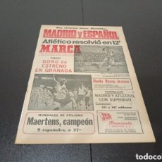 Coleccionismo deportivo: MARCA 06/09/1976 BURGOS 1 ESPAÑOL 2 SALAMANCA 0 REAL MADRID 1