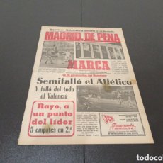 Coleccionismo deportivo: MARCA 17/01/1977 REAL MADRID 0 SALAMANCA 1 ESPAÑOL 2 BURGOS 1 RESUMEN JORNADA N° 18