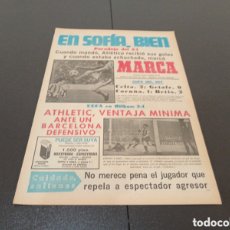 Coleccionismo deportivo: MARCA 03/03/1977 RECOPA LEVSKI 2 ATLÉTICO 1 UEFA BILBAO 2 BARCELONA 1