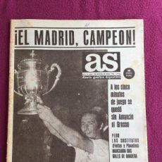 Coleccionismo deportivo: PERIODICO AS Nº 798 - 29 JUNIO 1970 - REAL MADRID CAMPEON DE COPA ... SEAT 850 - CINE ...