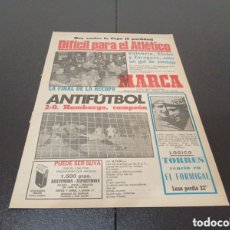 Coleccionismo deportivo: MARCA 12/05/1977 FINAL RECOPA HAMBURGO 2 ANDERLECHT 0
