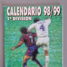 Coleccionismo deportivo: CALENDARIO DE LA LIGA 1ª DIVISIÓN TEMPORADA FUTBOL 1998 1999 N.25 DON BALON 98/99 98-99