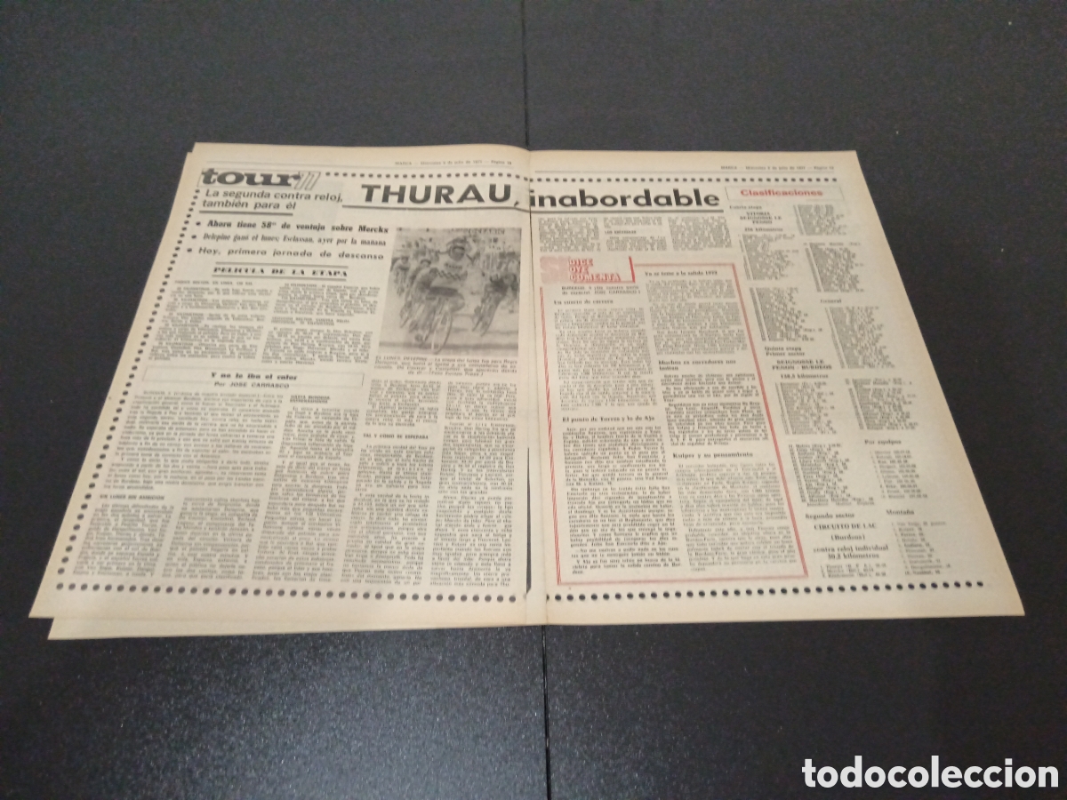 Coleccionismo deportivo: MARCA 06/07/1977 - Foto 3