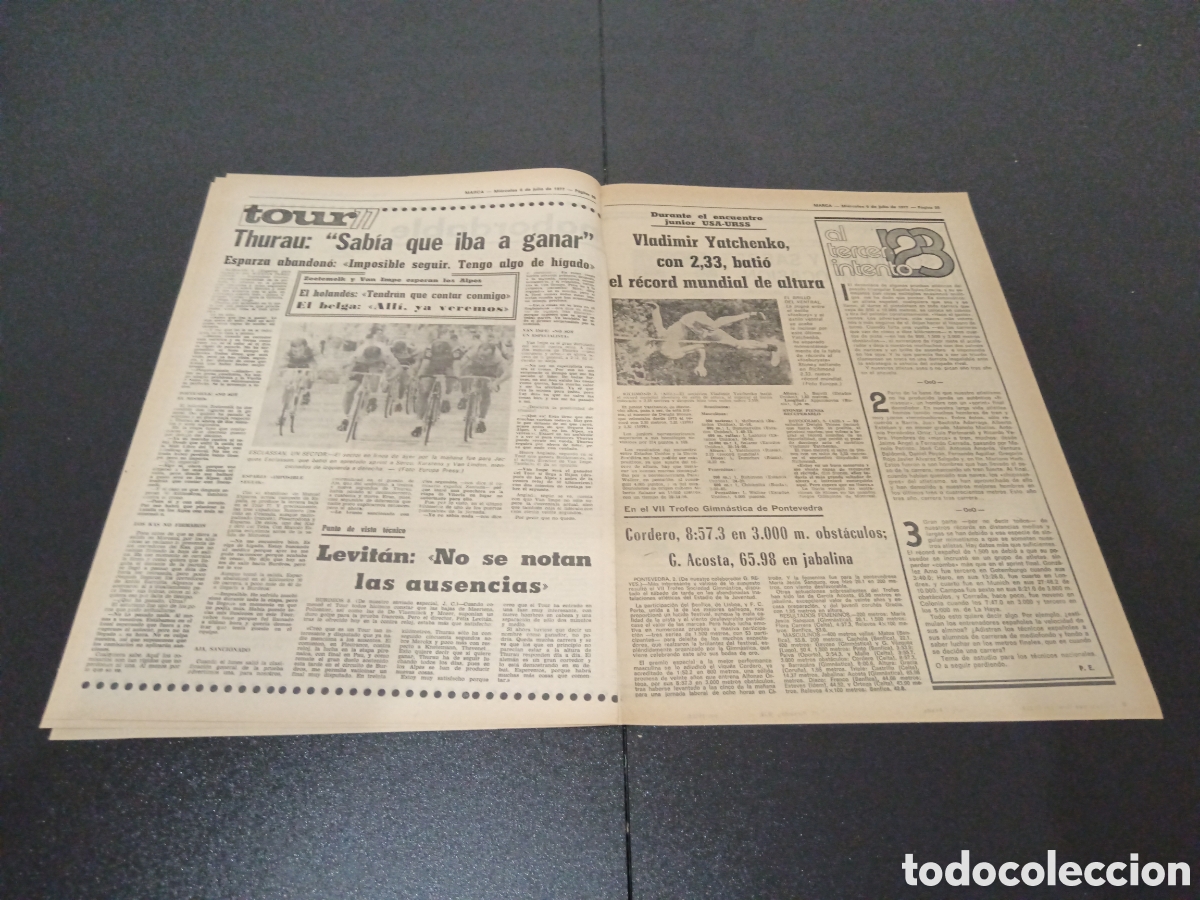 Coleccionismo deportivo: MARCA 06/07/1977 - Foto 4