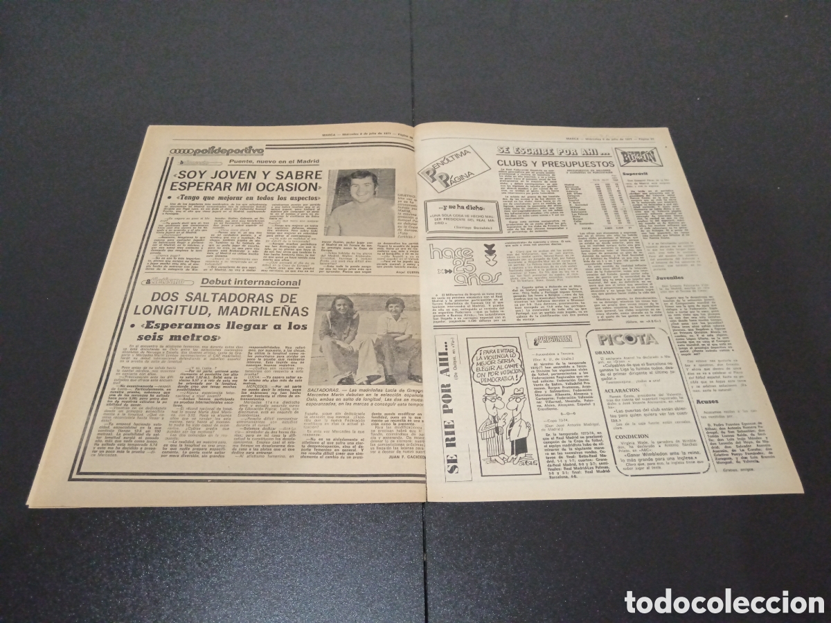 Coleccionismo deportivo: MARCA 06/07/1977 - Foto 5