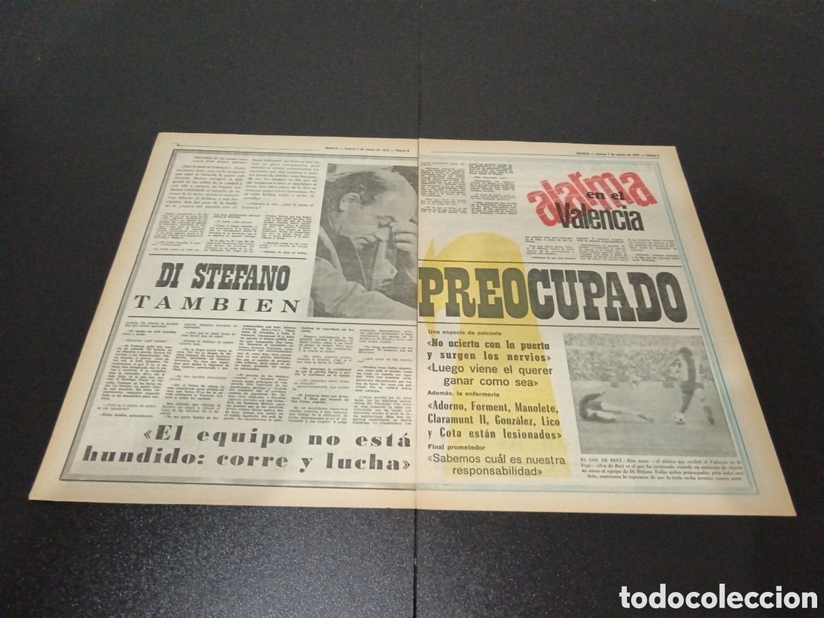 Coleccionismo deportivo: MARCA 01/03/1973 JORNADA DE COPA - Foto 2