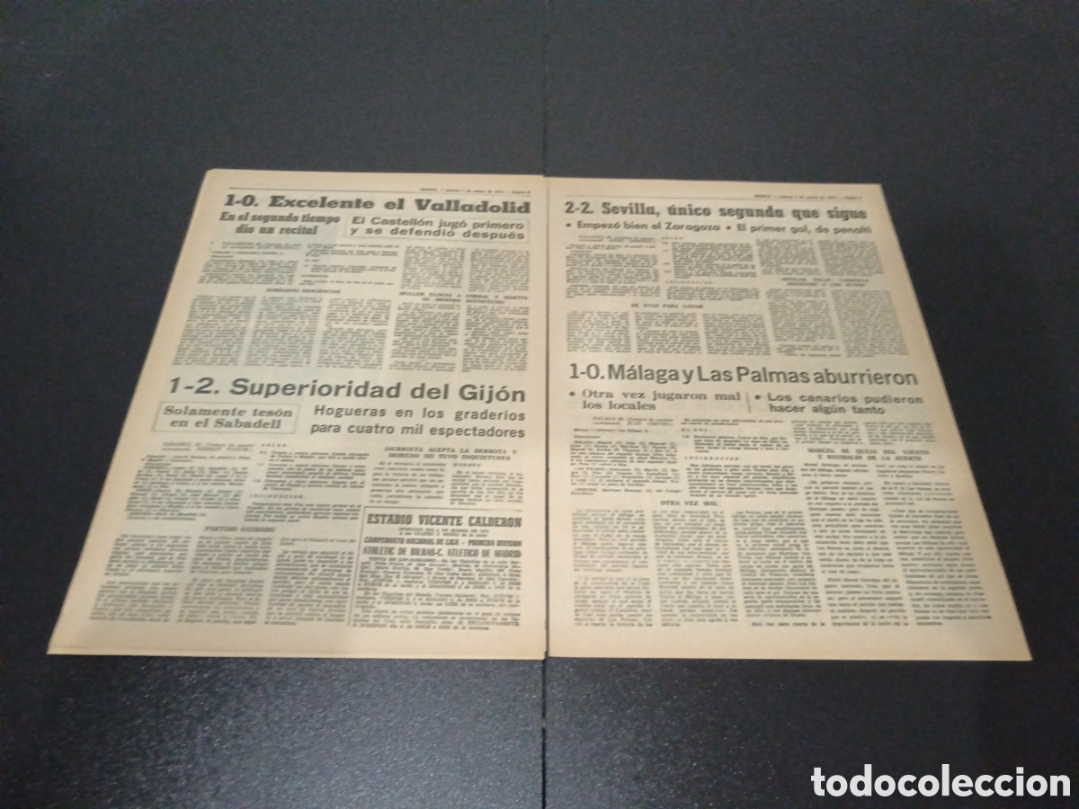 Coleccionismo deportivo: MARCA 01/03/1973 JORNADA DE COPA - Foto 4