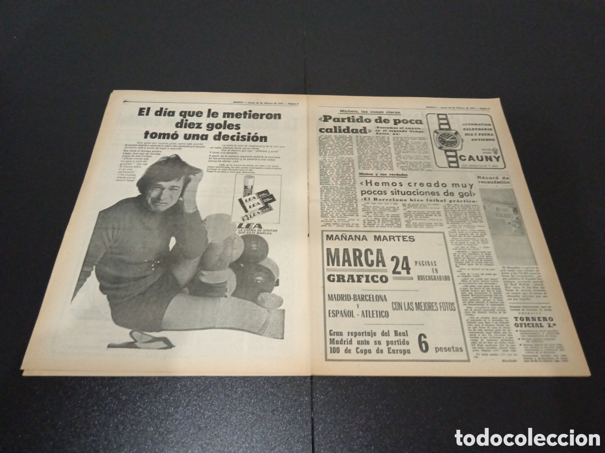 Coleccionismo deportivo: MARCA 26/02/1973 - Foto 3