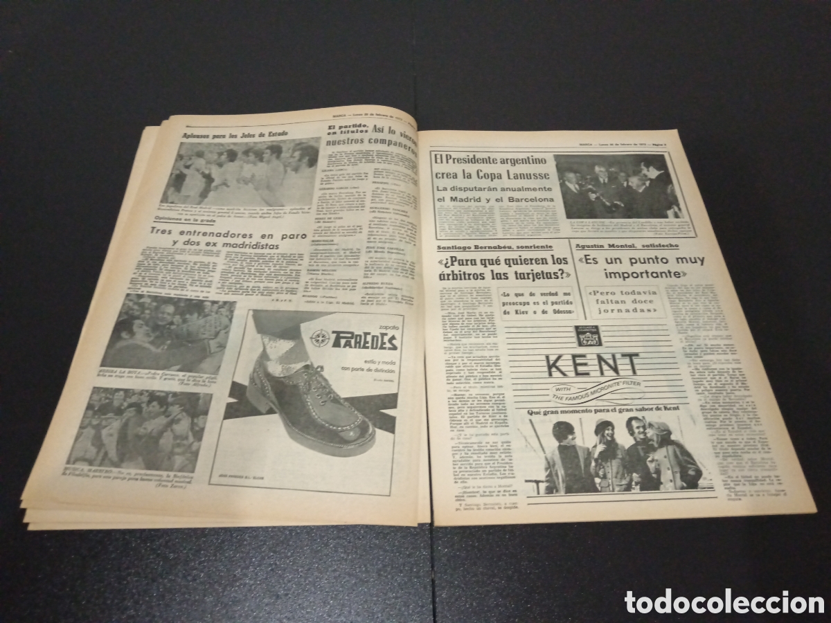 Coleccionismo deportivo: MARCA 26/02/1973 - Foto 5