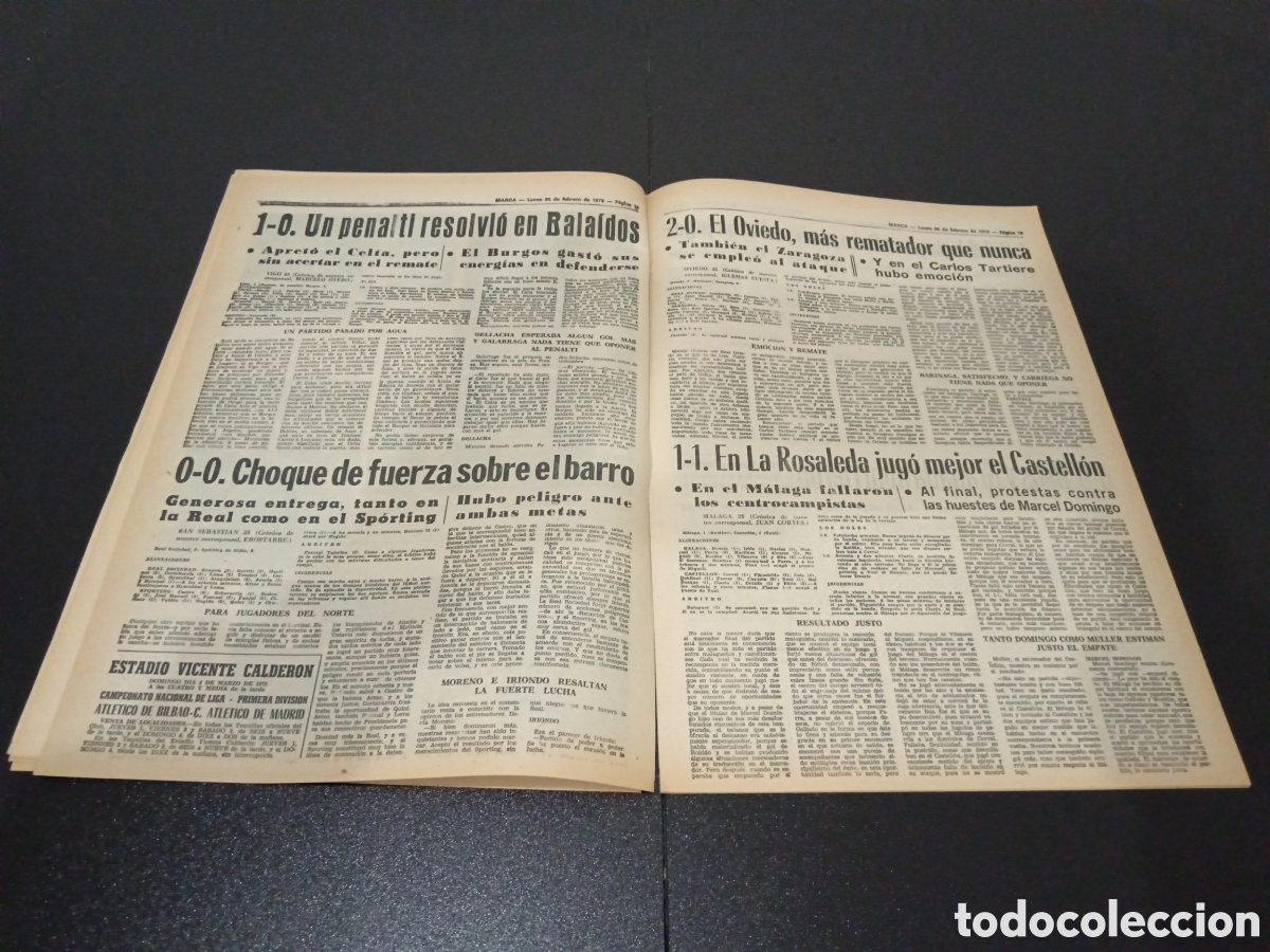 Coleccionismo deportivo: MARCA 26/02/1973 - Foto 8