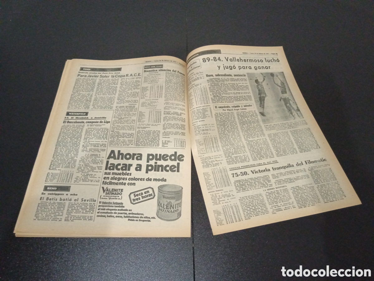 Coleccionismo deportivo: MARCA 26/02/1973 - Foto 14