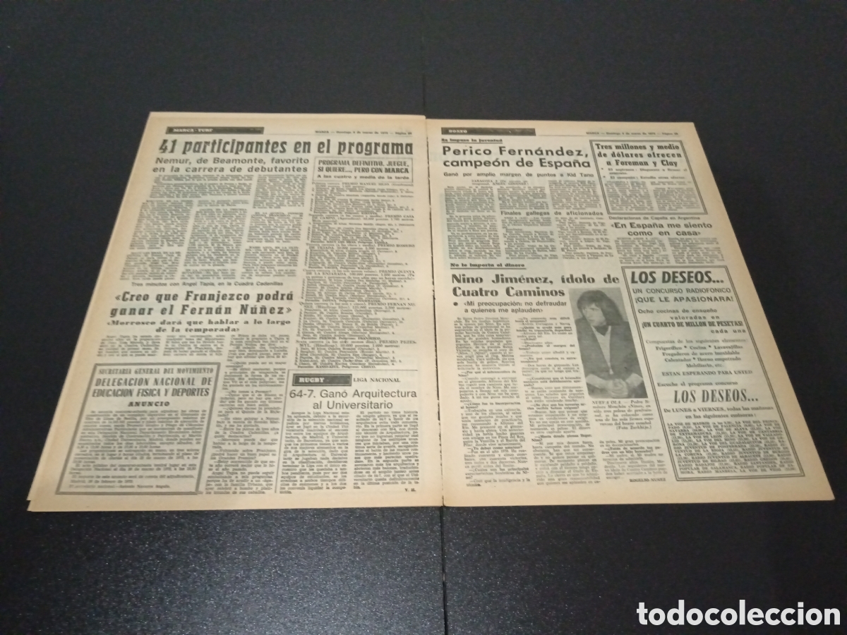 Coleccionismo deportivo: MARCA 04/03/1973 - Foto 4