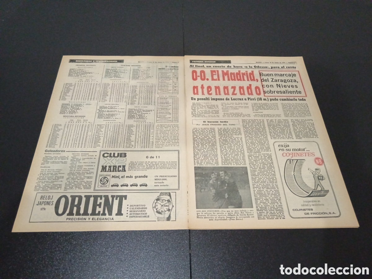 Coleccionismo deportivo: MARCA 12/03/1973 - Foto 2