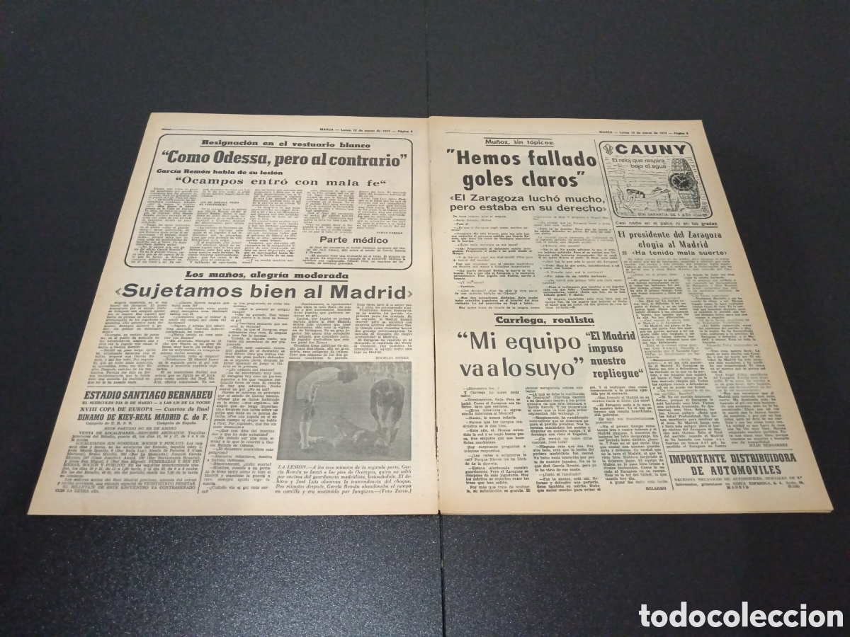 Coleccionismo deportivo: MARCA 12/03/1973 - Foto 3