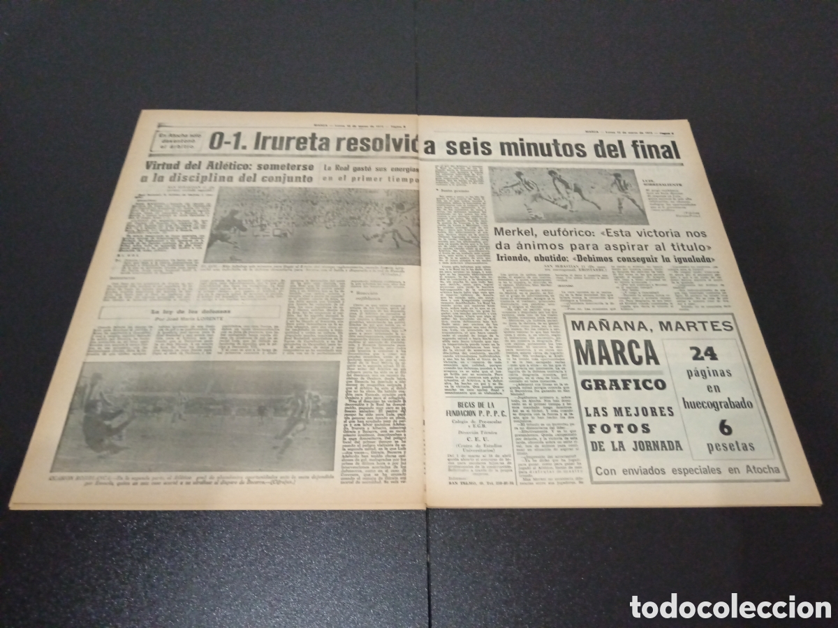 Coleccionismo deportivo: MARCA 12/03/1973 - Foto 5