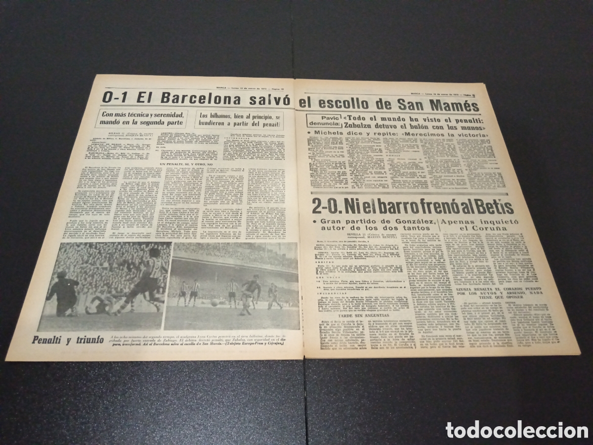Coleccionismo deportivo: MARCA 12/03/1973 - Foto 7